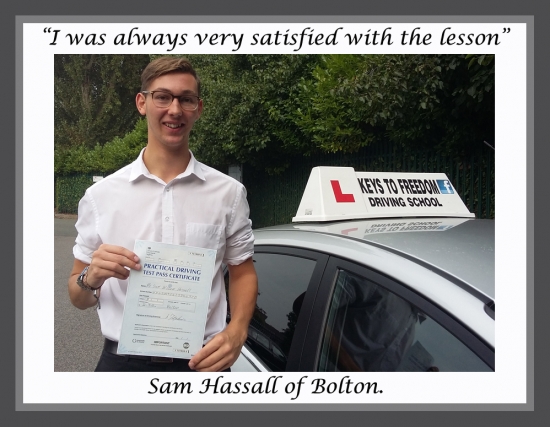 Driving school Bolton review.