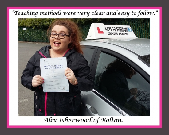 Driving school Bolton review.