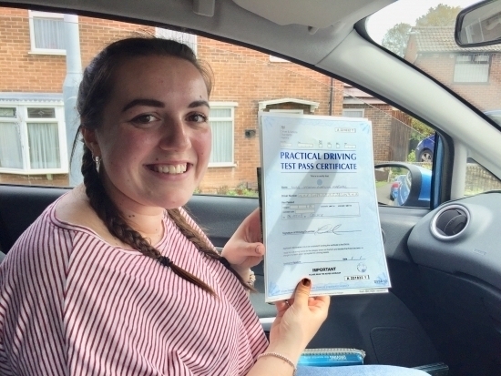 After having a few driving lessons when I was 17 and not enjoying the experience at all I was very nervous to start up again Tracy was recommended to me and I instantly felt at ease with her Her patience and reassurance made me feel comfortable and I never considered stopping my lessons like I did the first time Tracy is very good at telling you what youacute;re doing well which is a great con