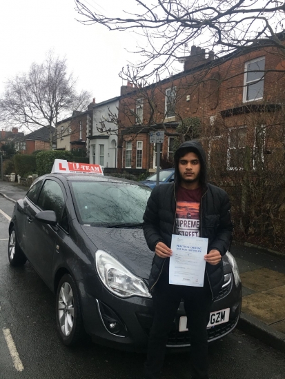 Congratulations to Christian passing his driving test with L-Team driving school for the first time!! #passed#driving#learner #manchester#drivinglessons #help #learning #cars Call us know to get booked in on 0161 610 0079<br />
<br />

<br />
<br />
PASS IN JANUARY 2018