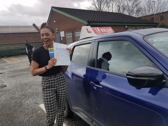Congratulations to Bianca passing her driving test with L-Team driving school for the first time!! #passed#driving#learner🏆 #manchester#drivinglessons #help #learning #cars Call us know to get booked in on 0333 240<br />
<br />
<br />
PASS IN APRIL 2018