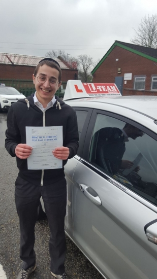 Congratulations to Avi passing his driving test with <br />
L-Team driving school for the first time!! #passed#driving#learner🏆 #manchester#drivinglessons #help #learning #cars Call us know to get booked in on 0333 240 6430<br />
<br />
PASS IN APRIL 2018