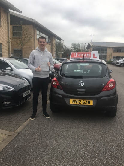 Congratulations to Scott passing his driving test with<br />
 L-Team driving school for the first time!! #passed#driving#learner🏆 #manchester#drivinglessons #help #learning #cars Call us know to get booked in on 0333 240 6430<br />
<br />
PASS IN APRIL 2018