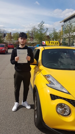 Congratulations to Michael passing his driving test with L-Team driving school for the first time!! #passed#driving#learner🏆 #manchester#drivinglessons #help #learning #cars Call us know to get booked in on 0333 240 6430<br />
<br />
<br />
PASS IN APRIL 2018