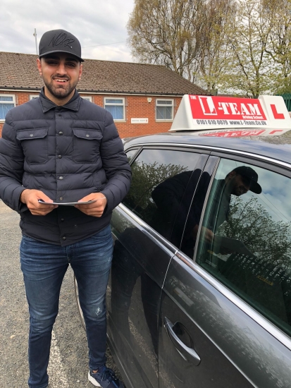 Congratulations to Suliman passing his driving test with L-Team driving school for the first time!! #passed#driving#learner🏆 #manchester#drivinglessons #help #learning #cars Call us know to get booked in on 0333 240 6430<br />
<br />
<br />
PASS IN MAY 2018