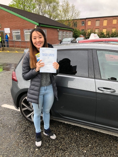 Congratulations to Ying passing her driving test with<br />
 L-Team driving school for the first time!! #passed#driving#learner🏆 #manchester#drivinglessons #help #learning #cars Call us know to get booked in on 0333 240 6430<br />
<br />
<br />
PASS IN MAY 2018