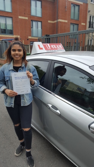 Congratulations to Miriam passing her  driving test with L-Team driving school for the first time!! #passed#driving#learner🏆 #manchester#drivinglessons #help #learning #cars Call us know to get booked in on 0333 240 6430<br />
<br />
<br />
PASS IN MAY 2018