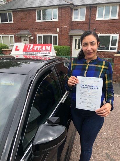 Congratulations to Shermine passing her driving test with <br />
L-Team driving school for the first time!! #passed#driving#learner🏆 #manchester#drivinglessons #help #learning #cars Call us know to get booked in on 0333 240 6430<br />
<br />
<br />
PASSED MAY 2018🏆