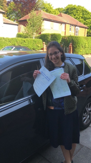 Congratulations to Malky  passing her driving test with <br />
L-Team driving school for the first time!! #passed#driving#learner🏆 #manchester#drivinglessons #help #learning #cars Call us know to get booked in on 0333 240 6430<br />
<br />
<br />
PASSED MAY 2018🏆