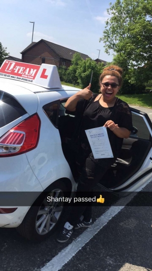 Congratulations to Shantay passing her driving test with <br />
L-Team driving school for the first time!! #passed#driving#learner🏆 #manchester#drivinglessons #help #learning #cars Call us know to get booked in on 0333 240 6430<br />
<br />
<br />
PASSED MAY 2018🏆