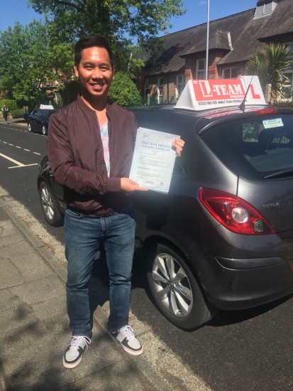 Congratulations to Ryan passing his driving test with <br />
L-Team driving school for the first time!! #passed#driving#learner🏆 #manchester#drivinglessons #help #learning #cars Call us know to get booked in on 0333 240 6430<br />
<br />
<br />
PASSED MAY 2018🏆