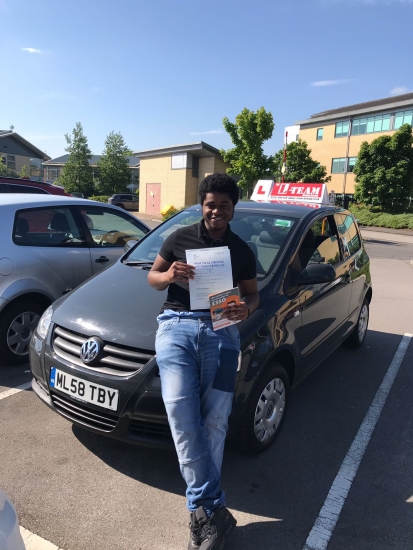 Congratulations to Rusholme passing his driving test with <br />
L-Team driving school for the first time!! #passed#driving#learner🏆 #manchester#drivinglessons #help #learning #cars Call us know to get booked in on 0333 240 6430<br />
<br />
<br />
PASSED MAY 2018🏆