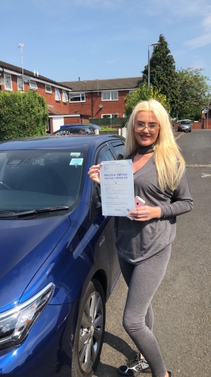 Congratulations to Autum wells passing her driving test with <br />
L-Team driving school for the first time!! #passed#driving#learner🏆 #manchester#drivinglessons #help #learning #cars Call us know to get booked in on 0333 240 6430<br />
<br />
<br />
PASSED MAY 2018🏆
