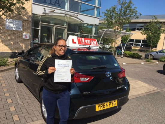 Congratulations to Alganesh passing her driving test with <br />
L-Team driving school for the first time!! #passed#driving#learner🏆 #manchester#drivinglessons #help #learning #cars Call us know to get booked in on 0333 240 6430<br />
<br />
<br />
PASSED MAY 2018🏆