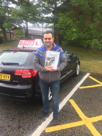 Congratulations to Ahmed passing his driving test with <br />
L-Team driving school for the first time!! #passed#driving#learner🏆 #manchester#drivinglessons #help #learning #cars Call us know to get booked in on 0333 240 6430<br />
<br />
<br />
PASSED MAY 2018🏆