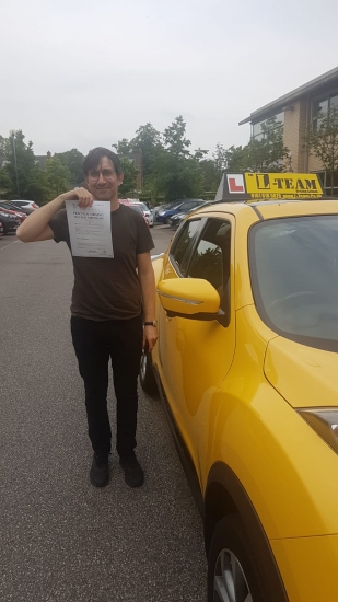 Congratulations to Ignacio passing his driving test with <br />
L-Team driving school for the first time!! #passed#driving#learner🏆 #manchester#drivinglessons #help #learning #cars Call us know to get booked in on 0333 240 6430<br />
<br />
<br />
PASSED MAY 2018🏆