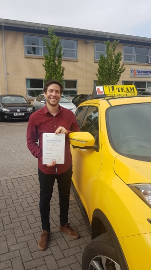Congratulations to Manuel passing his driving test with L-Team driving school for the first time!! #passed#driving#learner🏆 #manchester#drivinglessons #help #learning #cars Call us now to get booked in on 0333 240 6430<br />
<br />
PASSED JUNE 2018🏆