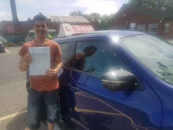 Congratulations to Abdullah  passing his driving test with L-Team driving school for the first time!! #passed#driving#learner🏆 #manchester#drivinglessons #help #learning #cars Call us now to get booked in on 0333 240 6430<br />
<br />
<br />
PASSED JUNE 2018 🏆