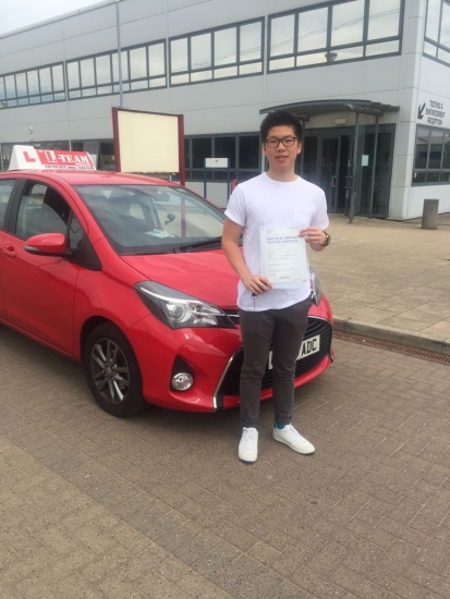 Congratulations to Francisco passing his driving test with L-Team driving school for the first time!! #passed#driving#learner🏆 #manchester#drivinglessons #help #learning #cars Call us now to get booked in on 0333 240 6430<br />
<br />
PASSED JUNE 2018 🏆