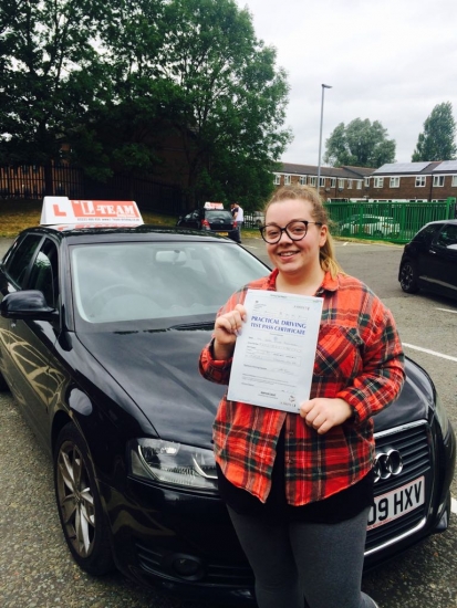 Congratulations to Sarha passing her driving test with L-Team driving school for the first time!! #passed#driving#learner🏆 #manchester#drivinglessons #help #learning #cars Call us now to get booked in on 0333 240 6430<br />
<br />
PASSED JUNE 2018 🏆