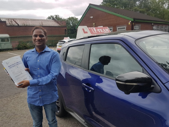 Congratulations to Sathya passing his driving test with L-Team driving school for the first time!! #passed#driving#learner🏆 #manchester#drivinglessons #help #learning #cars Call us now to get booked in on 0333 240 6430<br />
<br />
PASSED JUNE 2018 🏆