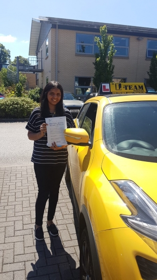 Congratulations to Sophie passing her driving test with L-Team driving school for the first time!! #passed#driving#learner🏆 #manchester#drivinglessons #help #learning #cars Call us now to get booked in on 0333 240 6430<br />
<br />
PASSED JUNE 2018 🏆