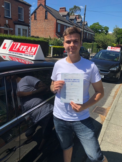 Congratulations to Wesley passing his driving test with L-Team driving school for the first time!! #passed#driving#learner🏆 #manchester#drivinglessons #help #learning #cars Call us now to get booked in on 0333 240 6430<br />
<br />
PASSED JUNE 2018 🏆