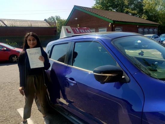 Congratulations to Henna passing her driving test with L-Team driving school for the first time!! #passed#driving#learner🏆 #manchester#drivinglessons #help #learning #cars Call us now to get booked in on 0333 240 6430<br />
<br />
PASSED JUNE 2018 🏆