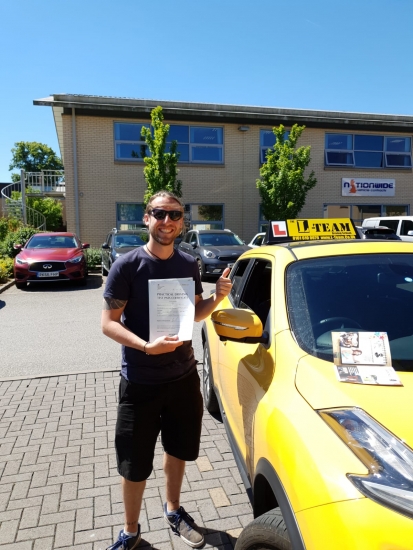 Congratulations to Nick passing his driving test with L-Team driving school for the first time!! #passed#driving#learner🏆 #manchester#drivinglessons #help #learning #cars Call us now to get booked in on 0333 240 6430<br />
<br />
PASSED JUNE 2018 🏆