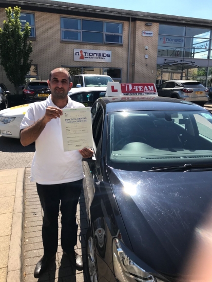 Congratulations to ghaiz passing his driving test with L-Team driving school for the first time!! #passed#driving#learner🏆 #manchester#drivinglessons #help #learning #cars Call us now to get booked in on 0333 240 6430<br />
<br />
PASSED JULY 2018 🏆