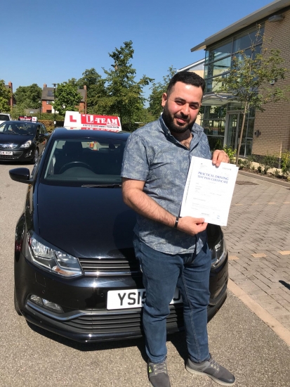 Congratulations to Mohammed passing his driving test with L-Team driving school for the first time!! #passed#driving#learner🏆 #manchester#drivinglessons #help #learning #cars Call us now to get booked in on 0333 240 6430<br />
<br />
PASSED JULY 2018 🏆