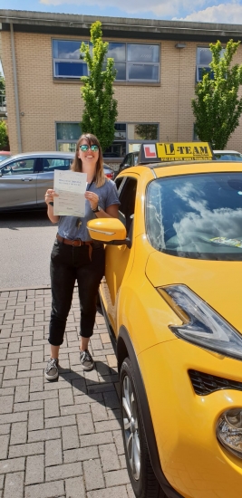 Congratulations to amy passing her driving test with L-Team driving school for the first time!! #passed#driving#learner🏆 #manchester#drivinglessons #help #learning #cars Call us now to get booked in on 0333 240 6430<br />
<br />
PASSED JULY 2018 🏆