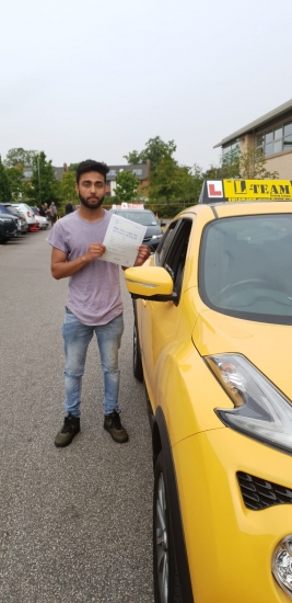 Congratulations to Miskat passing his driving test with L-Team driving school for the first time!! #passed#driving#learner🏆 #manchester#drivinglessons #help #learning #cars Call us now to get booked in on 0333 240 6430<br />
<br />
PASSED JULY 2018 🏆