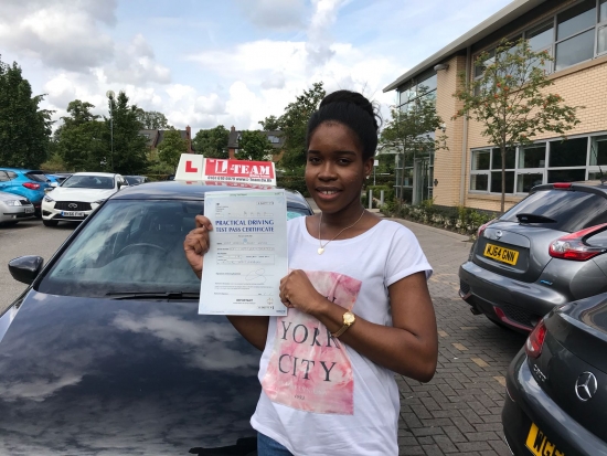 Congratulations to Kyla passing her driving test with L-Team driving school for the first time!! #passed#driving#learner🏆 #manchester#drivinglessons #help #learning #cars Call us now to get booked in on 0333 240 6430<br />
<br />
PASSED JULY 2018 🏆