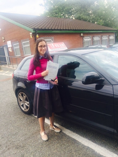 Congratulations to Esta passing her driving test with L-Team driving school for the first time!! #passed#driving#learner🏆 #manchester#drivinglessons #help #learning #cars Call us now to get booked in on 0333 240 6430<br />
<br />
PASSED JULY 2018 🏆