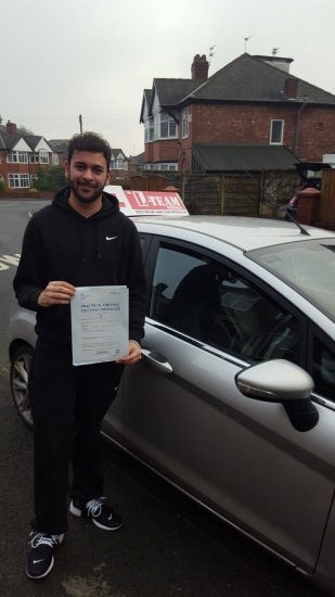 Congratulations to Harris passing his driving test with <br />
<br />
L-Team driving school for the first time!! #passed#driving#learner #manchester#drivinglessons #help #learning #cars Call us know to get booked in on 0161 610 0079<br />
<br />

<br />
<br />
PASS IN JANUARY 2018