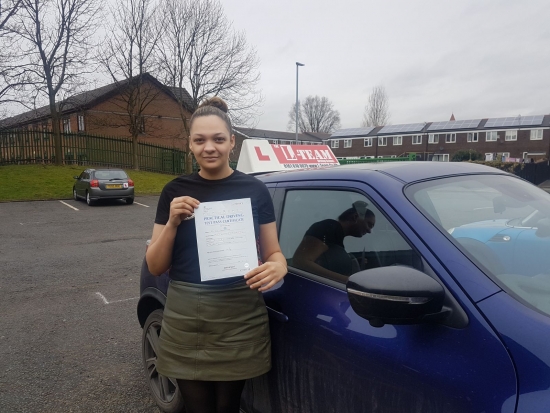 Congratulations to Danielle passing her driving test with L-Team driving school for the first time!! #passed#driving#learner #manchester#drivinglessons #help #learning #cars  Call us know to get booked in on 0161 610 0079<br />
<br />

<br />
<br />
PASS IN FEBRUARY 2018