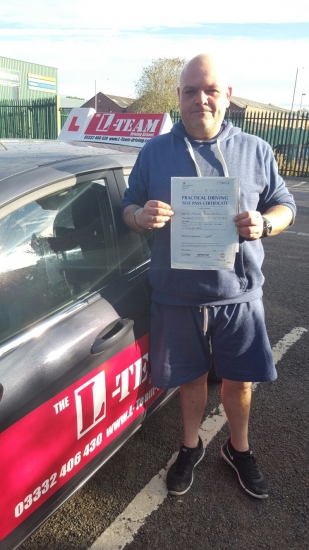 Pass first time Terry Rankin<br />
<br />
10 of october 2016