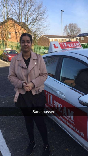 Congratulations to Sana passing her driving test with <br />
<br />
L-Team driving school for the first time!! #passed#driving#learner #manchester#drivinglessons #help #learning #cars Call us know to get booked in on 0161 610 0079<br />
<br />

<br />
<br />
PASS IN FEBRUARY 2018