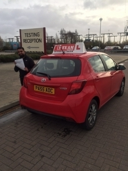 Congratulations to Mansoor passing his driving test with L-Team driving school for the first time!! #passed#driving#learner #manchester#drivinglessons #help #learning #cars  Call us know to get booked in on 0161 610 0079<br />
<br />

<br />
<br />
PASSED NEW DRIVING TEST<br />
<br />
December 2017