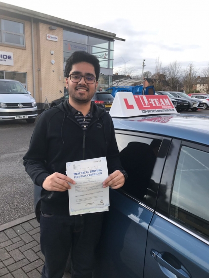 Congratulations to Farhan passing his driving test with <br />
<br />
L-Team driving school for the first time!! #passed#driving#learner #manchester#drivinglessons #help #learning #cars  Call us know to get booked in on 0161 610 0079<br />
<br />

<br />
<br />
PASS IN JANUARY 2018