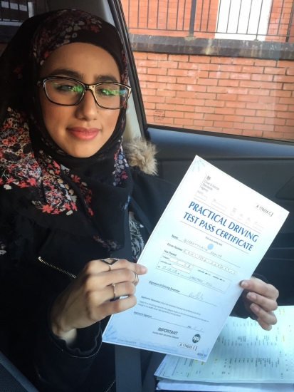 Congratulations to Qurratulayn passing her driving test with L-Team driving school for the first time!! #passed#driving#learner #manchester#drivinglessons #help #learning #cars Call us know to get booked in on 0161 610 0079<br />
<br />

<br />
<br />
PASS IN FEBRUARY  2018