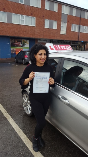 Congratulations to Sanaz passing her driving test with<br />
<br />
 L-Team driving school for the first time!! #passed#driving#learner #manchester#drivinglessons #help #learning #cars Call us know to get booked in on 0161 610 0079<br />
<br />

<br />
<br />
PASS IN JANUARY 2018