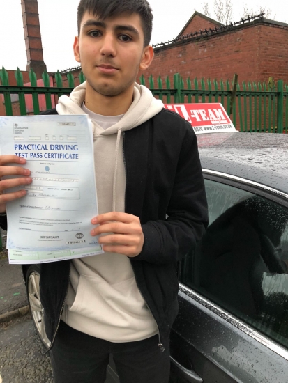 Congratulations to Hasan passing his driving test with <br />
<br />
L-Team driving school for the first time!! #passed#driving#learner #manchester#drivinglessons #help #learning #cars Call us know to get booked in on 0161 610 0079<br />
<br />

<br />
<br />

<br />
<br />
PASS IN JANUARY 2018