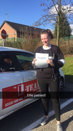 Congratulations to Ellie passing her driving test with <br />
<br />
L-Team driving school for the first time!! #passed#driving#learner #manchester#drivinglessons #help #learning #cars Call us know to get booked in on 0161 610 0079<br />
<br />

<br />
<br />
PASS IN FEBRUARY 2018
