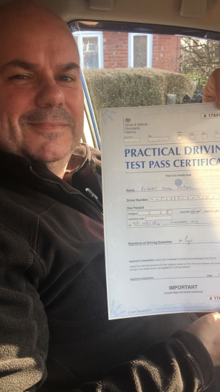Congratulations to Robert passing his driving test with <br />
<br />
L-Team driving school for the first time!! #passed#driving#learner #manchester#drivinglessons #help #learning #cars Call us know to get booked in on 0161 610 0079<br />
<br />

<br />
<br />
PASS IN FEBRUARY 2018