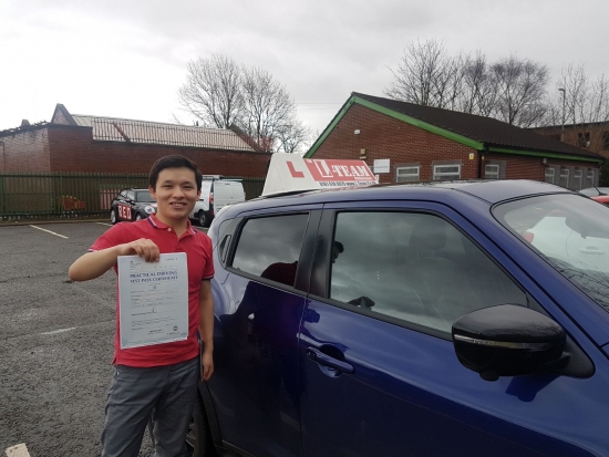 Congratulations to Enayat passing his driving test with <br />
<br />
L-Team driving school for the first time!! #passed#driving#learner #manchester#drivinglessons #help #learning #cars Call us know to get booked in on 0161 610 0079<br />
<br />

<br />
<br />
PASS IN JANUARY 2018