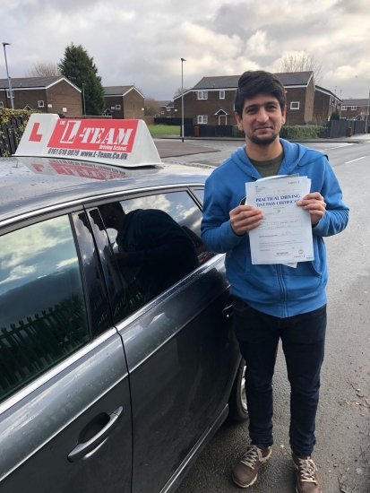Congratulations to Shahroz passing his driving test with L-Team driving school for the first time!! #passed#driving#learner #manchester#drivinglessons #help #learning #cars Call us know to get booked in on 0161 610 0079<br />
<br />

<br />
<br />

<br />
<br />
PASS IN JANUARY 2018