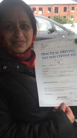 Congratulations to Nabela passing her driving test with<br />
<br />
 L-Team driving school for the first time!! #passed#driving#learner #manchester#drivinglessons #help #learning #cars  Call us know to get booked in on 0161 610 0079<br />
<br />

<br />
<br />
PASS IN FEBRUARY 2018