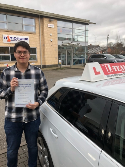 Congratulations to Frances passing his driving test with L-Team driving school for the first time!! #passed#driving#learner #manchester#drivinglessons #help #learning #cars Call us know to get booked in on 0161 610 0079<br />
<br />

<br />
<br />
PASS IN FEBRUARY 2018